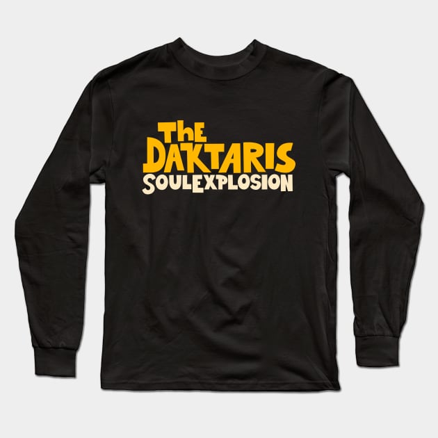 Soul Explosion Tribute: The Daktaris Funk and Afrobeat Band Design Long Sleeve T-Shirt by Boogosh
